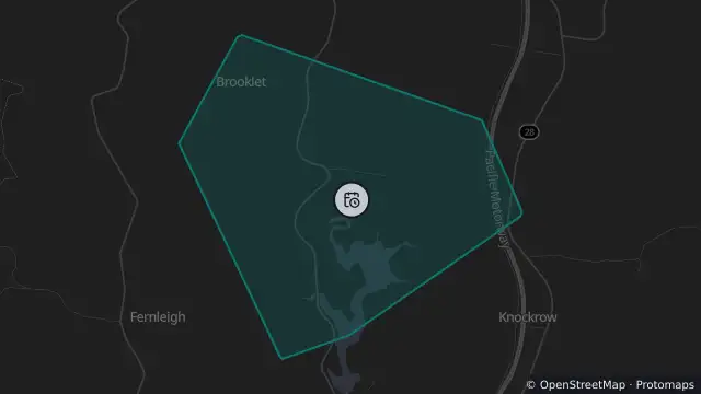 Map of Planned Power Outage — Incd-137807-R and nearby items