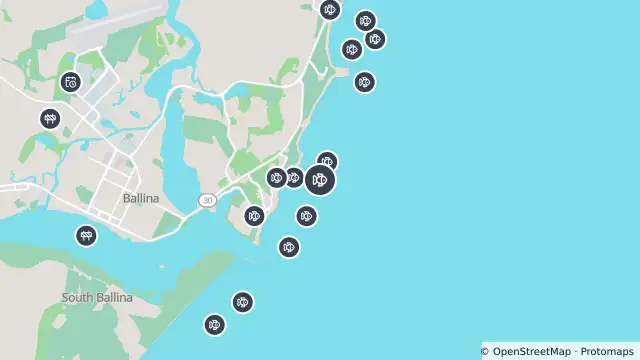 Map of Smart Drumline Location — Shelly and nearby items