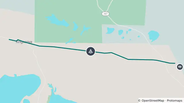 Map of Tarcoola Rd - Kingoonya To Glendambo — Closed and nearby items