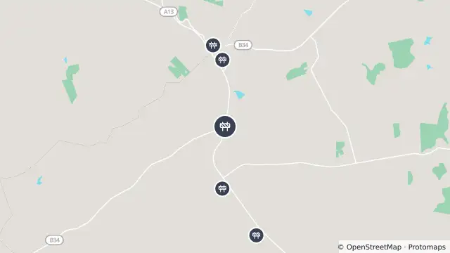 Map of Bitumen — Victor Harbor Road, Willunga Hill and nearby items