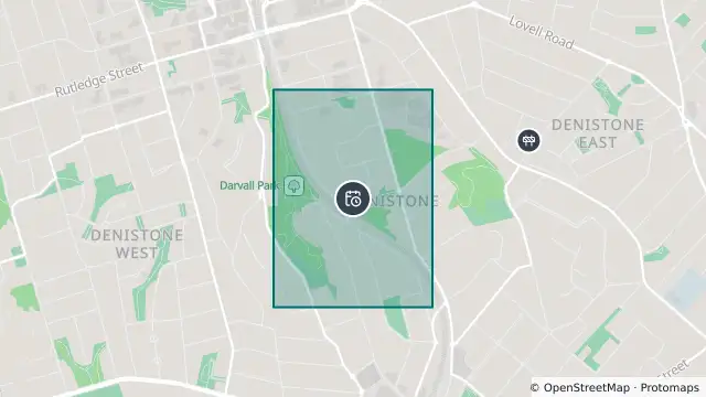 Map of Planned Power Outage — Denistone, Eastwood, West Ryde and nearby items
