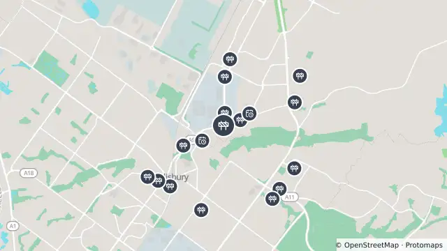 Map of Water Connection — John Rice Avenue, Elizabeth South and nearby items