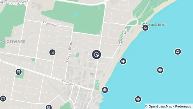 Map of Planned Power Outage — Cronulla and nearby items