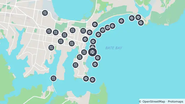 Map of Smart Drumline Location — South Cronulla and nearby items