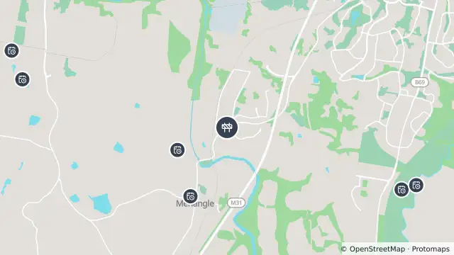 Map of Scheduled Roadwork Utilities — Menangle Road, Campbelltown and nearby items