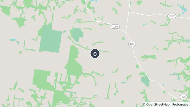 Map of Bushfire — Lymwood and nearby items