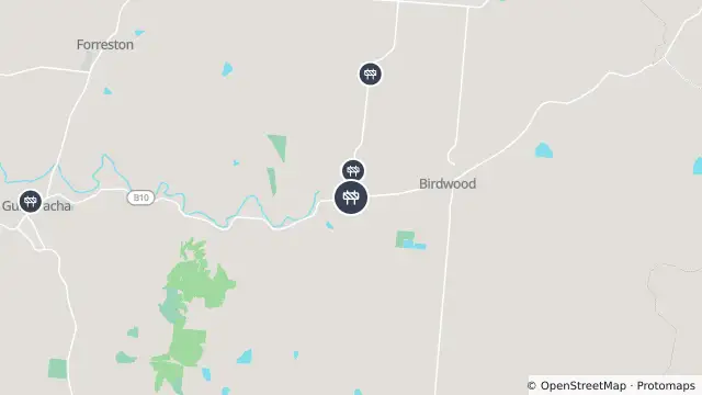 Map of Asphalt Works — Torrens Valley Road, Birdwood and nearby items