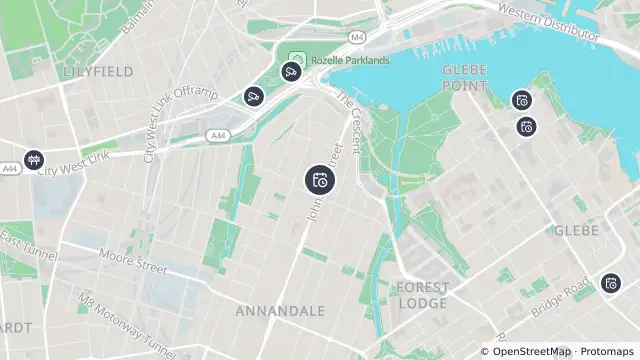 Map of Planned Power Outage — Annandale and nearby items