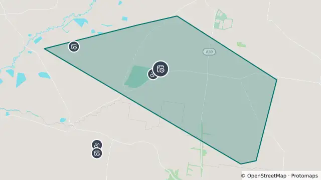 Map of Planned Power Outage — Incd-138027-R and nearby items