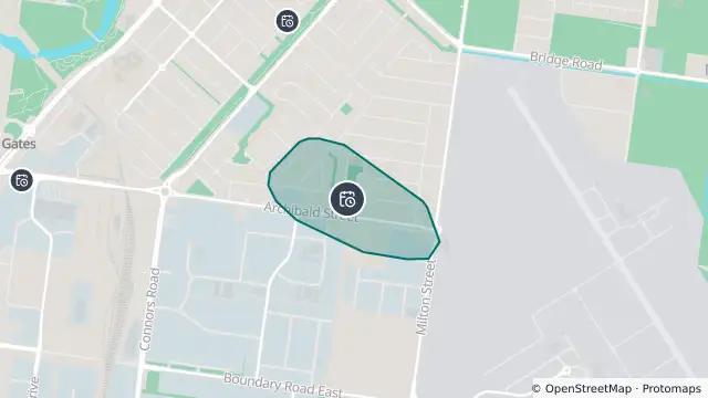 Map of Planned Power Outage — Paget, South Mackay and nearby items
