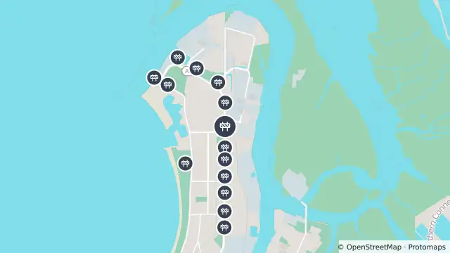 Map of Mowing — Victoria Road, Osborne and nearby items