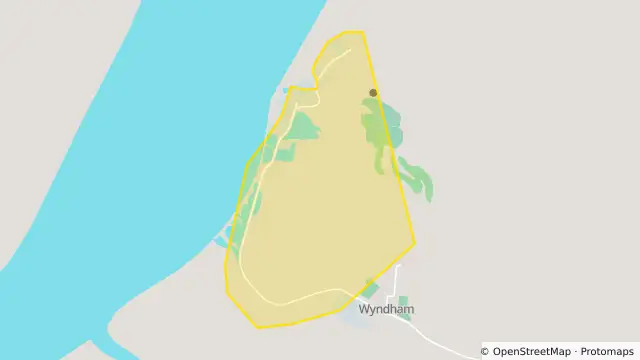 Map of Bushfire Advice Monitor Conditions - Wyndham and nearby items