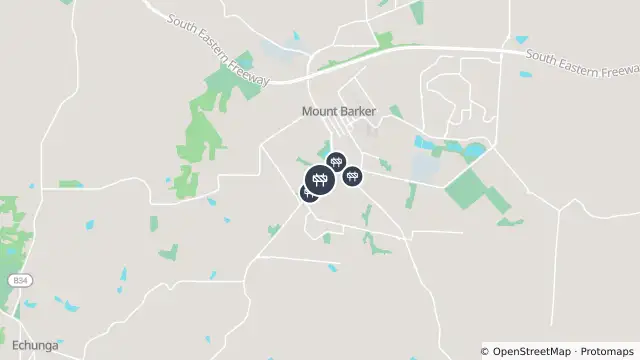 Map of Construction — Flaxley Road, Mount Barker and nearby items
