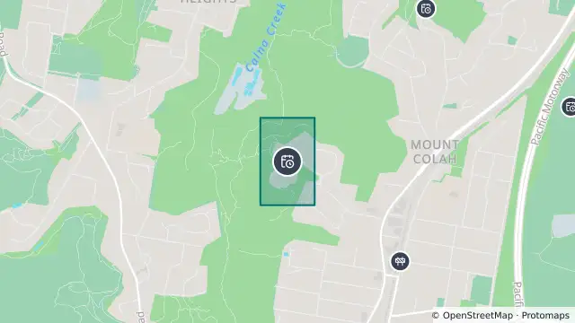 Map of Planned Power Outage — Mount Colah and nearby items