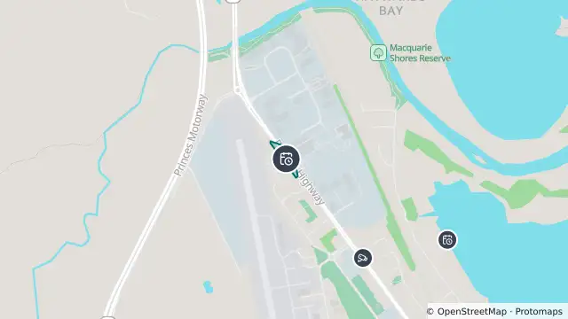 Map of Planned Power Outage — Albion Park Rail and nearby items