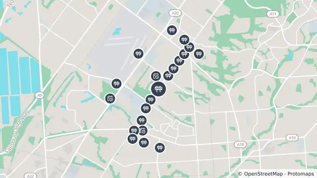 Map of Sign Installation — Bridge Road, Para Hills West and nearby items