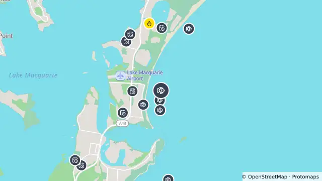 Map of Smart Drumline Location — Blacksmiths and nearby items