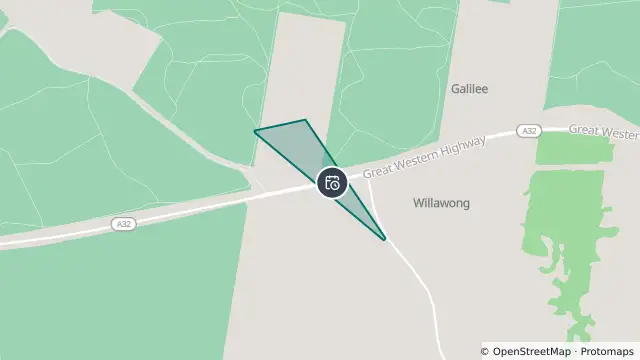 Map of Planned Power Outage — Kirkconnell, Meadow Flat and nearby items