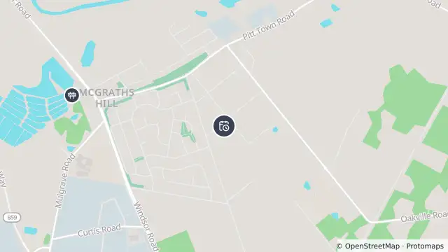 Map of Planned Power Outage — Mcgraths Hill and nearby items