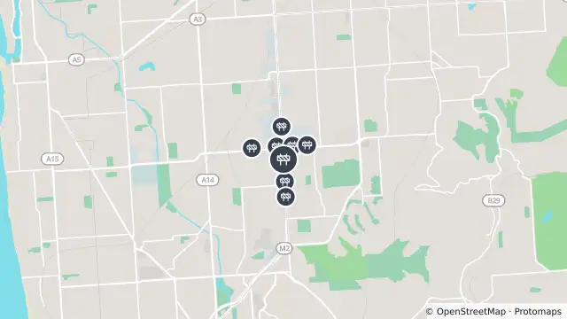 Map of Torrens To Darlington - Civil Works — South Road, St Marys and nearby items