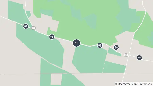 Map of Bitumen — Princes Highway, Tantanoola and nearby items