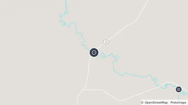 Map of Ellangowan - Toowoomba Karara Road At Condamine River and nearby items