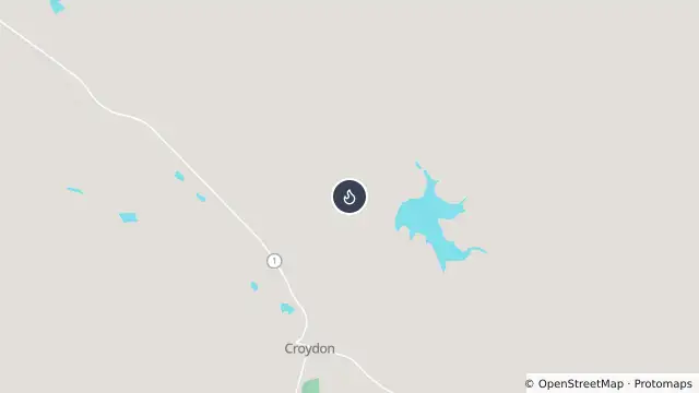 Map of Fire Vegetation — Croydon and nearby items