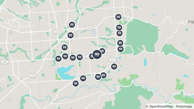 Map of Miscellaneous Works — Grand Junction Road, Hope Valley and nearby items