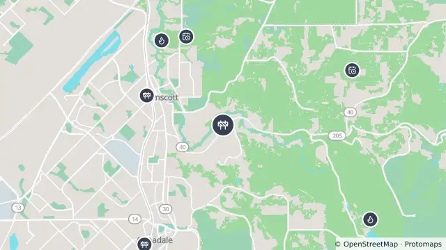 Map of Brookton Hwy At Armstrong Rd, Kelmscott - Maintenance 7am To 5pm and nearby items