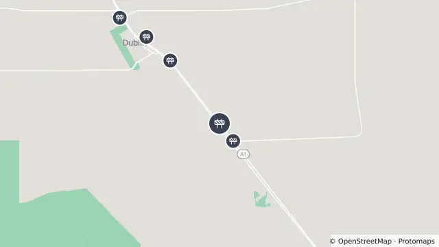 Map of Bitumen — Port Wakefield Highway, Dublin and nearby items