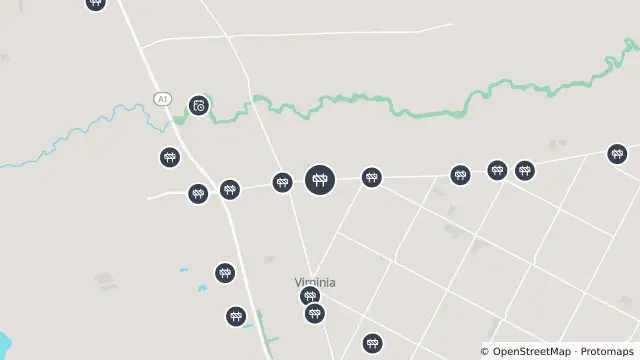 Map of Tree Pruning — Angle Vale Road, Virginia and nearby items