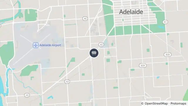 Map of Water Connection — Anzac Highway, Everard Park and nearby items