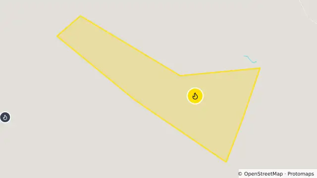 Map of Bushfire Advice Monitor Conditions - St George Ranges and nearby items
