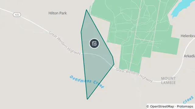 Map of Planned Power Outage — Mount Lambie and nearby items