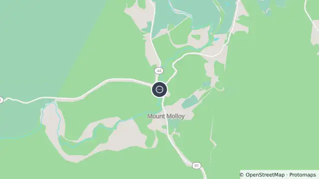 Map of Mount Molloy - Mulligan Highway At Rifle Creek and nearby items
