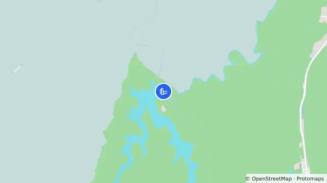 Map of Woronora Dam and nearby items