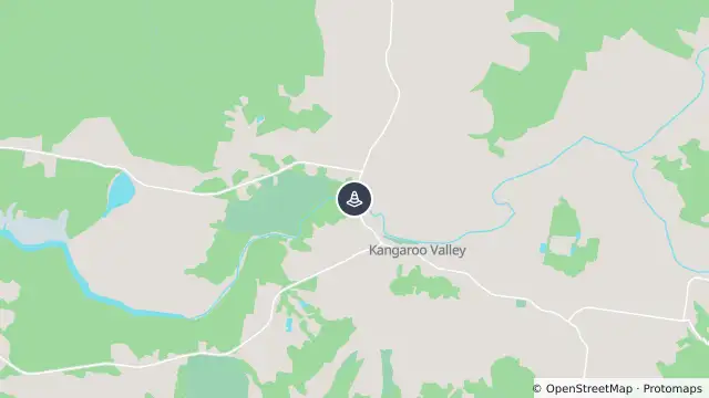 Map of Changed Traffic Conditions Load Limit — Moss Vale Road, Kangaroo Valley and nearby items