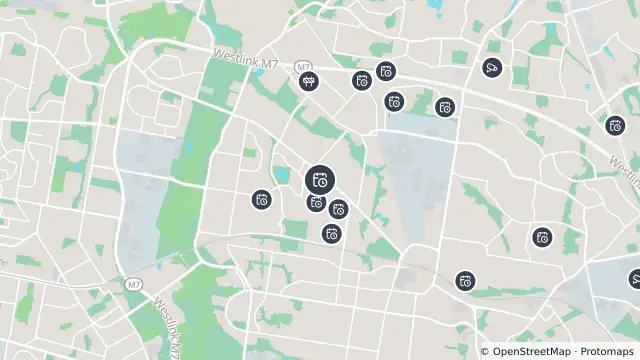 Map of Planned Power Outage — Blacktown and nearby items