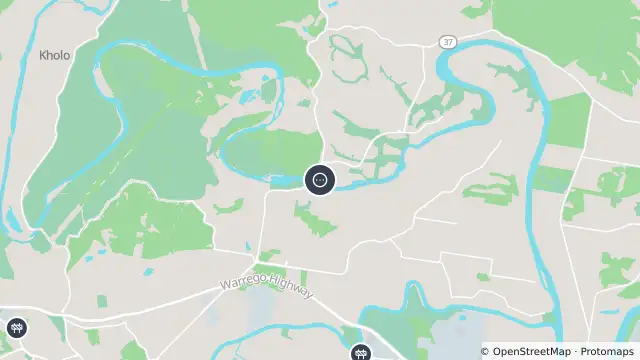Map of Karana Downs - Mt Crosby Rd Near Colleges Crossing and nearby items