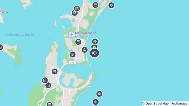 Map of Smart Drumline Location — Blacksmiths and nearby items