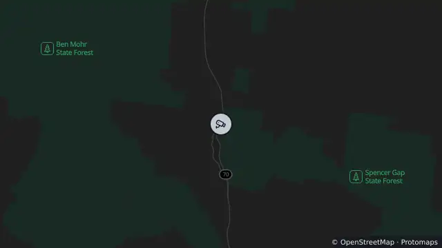 Map of Eton - Peak Downs Highway - Bottom Of The Range - South and nearby items