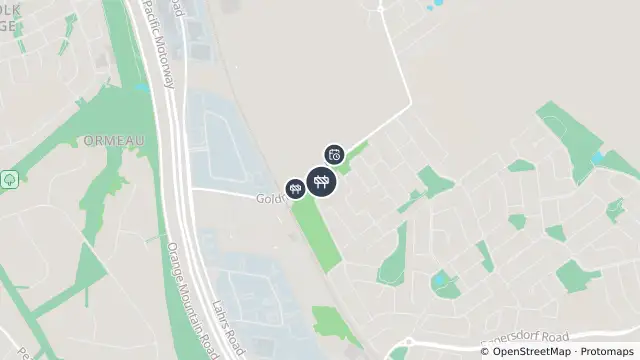 Map of Roadworks — Jonquil Street — Ormeau and nearby items
