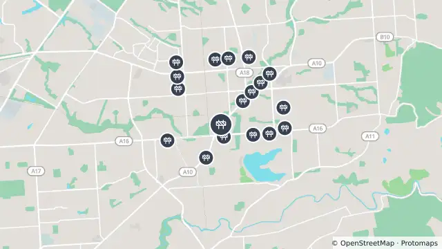 Map of Construction — North East Road, Modbury and nearby items