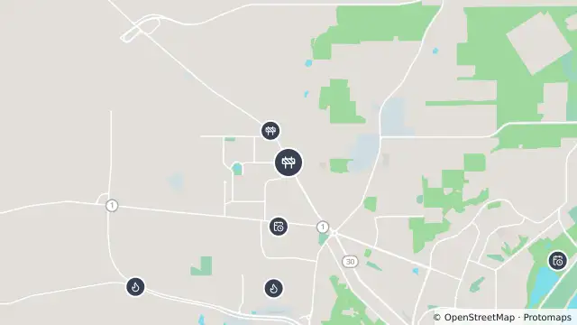 Map of Albany Hwy Between Abercorn St And Down Rd - City Of Albany - Fauna Surveying and nearby items