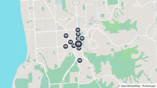 Map of Torrens To Darlington - Service Relocation — Flagstaff Road, Darlington and nearby items