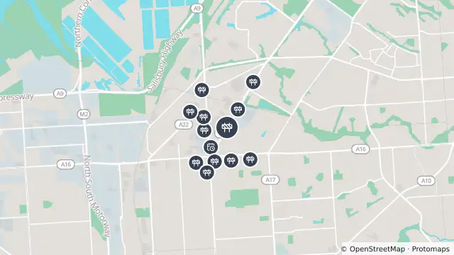 Map of Mowing — Main North Road, Gepps Cross and nearby items