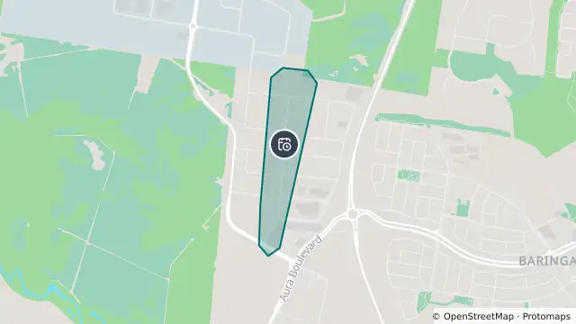 Map of Planned Power Outage — Baringa and nearby items