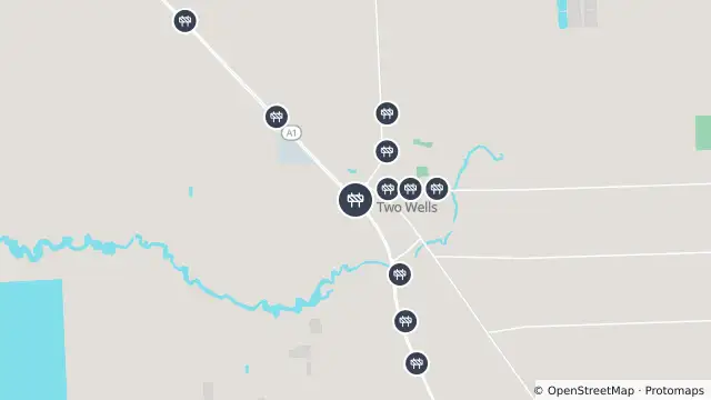 Map of Mowing — Port Wakefield Highway, Two Wells and nearby items