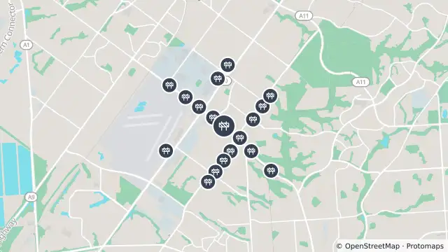 Map of Detours — Mcintyre Road, Para Hills West and nearby items