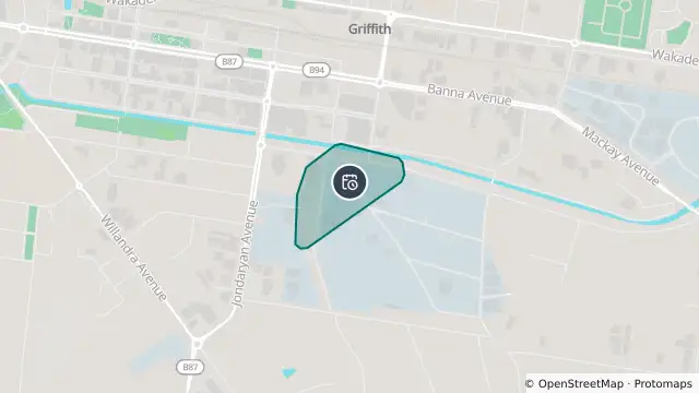 Map of Planned Power Outage — Incd-44167-W and nearby items